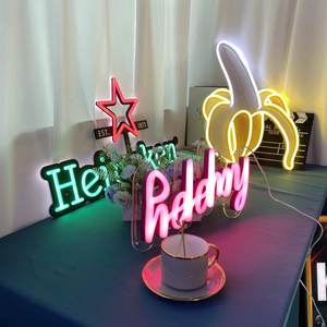 Insegna al Neon LED Personalizzata con Stampa UV per Pubblicità, Pizza 3D, Gelato, <span class=keywords><strong>Hamburger</strong></span> per Caffetterie, Centri Commerciali, Uffici - Product Image 3
