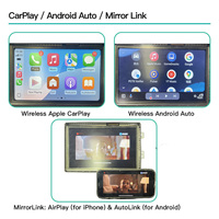La Pantalla Original del Automóvil Fue Actualizada con Carplay, Compatible con Android AUTO, Airplay y Otras Funciones, GP-Land Rover.