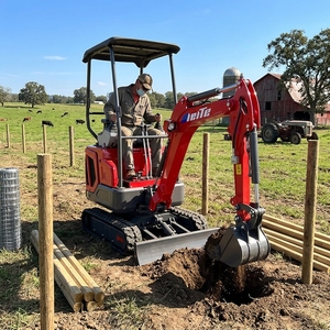 Mini-excavatrice compacte 1,6T, 1600 kg, mini-pelle sur chenilles pour travaux en verger, jardin, ferme, petite machine hydraulique - Product Image 5