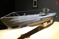 Modèles réduits de sous-marin allemand de type VIIC ARKMODEL à l'échelle 1:48, kit de modélisme en plastique, version radiocommandée et statique