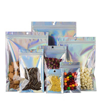 Sachet Doypack Personnalisé avec Logo Imprimé, en Aluminium Mat Noir, Fermeture Zip, pour Salades et Gâteaux, Marque Taiyang, en PET, BOPP, PE, Jetable