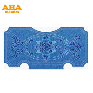 Carrelage de piscine à mosaïque de dauphin, fleur de dauphin, nouveau Design <span class=keywords><strong>Mural</strong></span>, pour <span class=keywords><strong>Aquarium</strong></span>, piscine, offre spéciale - Product Image 5