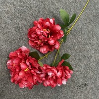 QIDA BK311 fleurs artificielles simples fleurs roses en pot pour la maison mariage fleurs décoratives Offre Spéciale