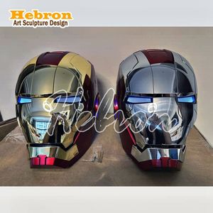 Cascos Personalizados con Impresión 3D, Comando de Voz Jarvis, Casco de Iron Man MK50, Apertura/Cierre Electrónico para Niños y Adultos - Product Image 6