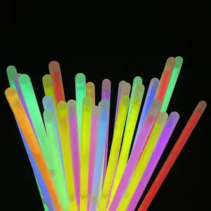 8 Glow Sticks Glow In The Dark Neon Sticks 100 Pieces Pack 8 Inch Glow Stick Bracelet