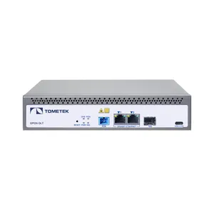 Tometek tek port GPON OLT bir PON portu 20KM FTTH SOHO ağ cihazı