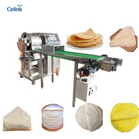 Máquina Comercial para Hacer Envoltorios de Rollitos Primavera, Máquina Automática para Hacer Piel de Rollitos Primavera para Línea de Procesamiento de Alimentos en Restaurantes
