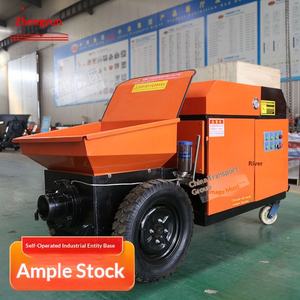 Bomba de Transferencia de Concreto Zhongyun Hbts15 con Motor, Productividad de 13M/H, 1 Año de Garantía - Product Image 1