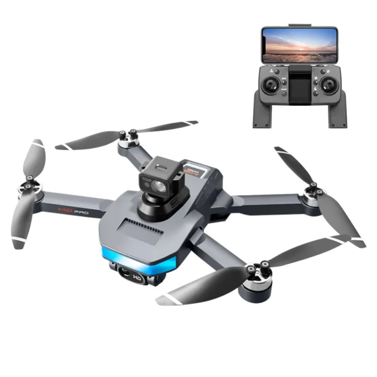 M8 Pro 6K Dual Camera Brushless GPS giroscopio a 6 assi 5G Laser evitamento ostacoli telecomando Drone aereo