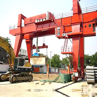 Pont roulant à double poutre de type MG, 10-100 tonnes, monté sur rail, avec chariot de levage, CE ISO