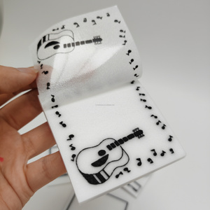 Shimmering Matte trong suốt ghi chú dính cho sinh viên nhanh chóng làm khô không thấm nước cao chất kết dính và tuyệt vời cho ghi chép - Product Image 4