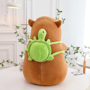 Nổ dễ thương capybara Vua Búp bê đồ chơi sang trọng mềm thiết kế mới lớn lợn cho trẻ em - Product Image 2