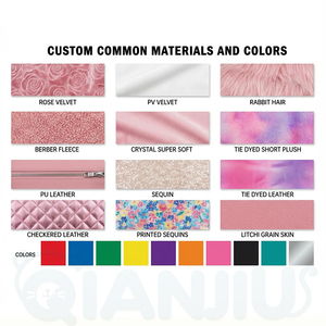 ตุ๊กตาหมีนุ่มมาใหม่ของตกแต่งบ้านของขวัญวาเลนไทน์สำหรับเด็กผู้หญิงตุ๊กตาหมีนุ่มพร้อมตุ๊กตาดอกไม้ - Product Image 5