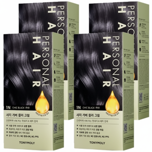 Tony Mori Personal Hair Dye Satch Cover en Crema 1N Negro Juego de 4 Piezas con Descuento - Product Image 1