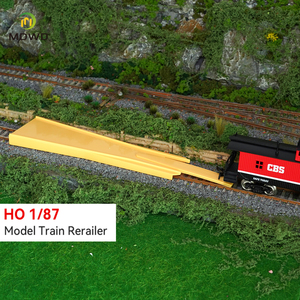 Rampa de Reacondicionamiento para Trenes a <span class=keywords><strong>Escala</strong></span> HO 1:87 <span class=keywords><strong>N</strong></span> 1:160, Doble <span class=keywords><strong>Escala</strong></span>, Fácil Carga, para Maquetas Ferroviarias, Accesorio para Aficionados - Product Image 3