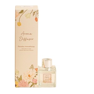 Reed <b>Diffuser</b> 50ml Glass Bottle <b>With</b> Rattan <b>Sticks</b> For Home Bathroom Fragrance - Product Image 4