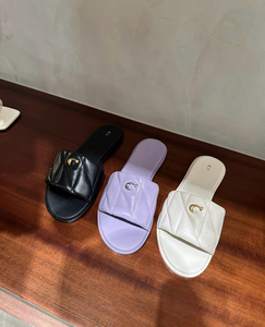 Pantuflas Planas Acolchadas para Mujer, Modernas y Versátiles, con Diseño de Una Sola Tira, de Alta Calidad y Comodidad, 2026 - Product Image 2