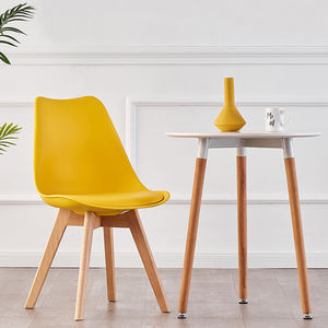 Sillas de Plástico Tulip Modernas para el Hogar, Cocina, Restaurante, Cafetería, Bistro, para Comedor - Product Image 2