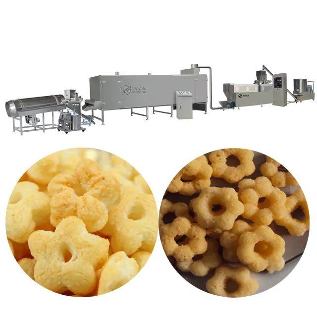 Mais-Puff-Snack-Extruder-Herstellungsmaschine Mais-Puff-Snack-Lebensmittel-Extrudermaschine Produktionslinie