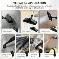 Limpiador a Vapor Profesional de Alta Presión y Calentamiento Rápido para la Limpieza de Casas y Apartamentos
