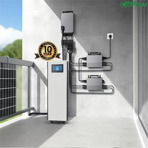 Système de stockage d'énergie solaire domestique 5Kwh 15kwh avec batterie au lithium 51.2v 280Ah 300Ah et station d'alimentation sur roues - Product Image 3