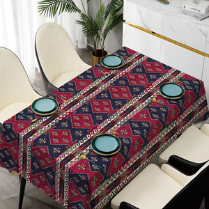 Nhà Máy Giá Thiết kế mới hoa không thấm nước in PVC <span class=keywords><strong>tablecoths</strong></span> cuộn cho Khăn trải bàn không dệt - Product Image 6