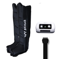 Bottes de compression pour les jambes certifiées médicales VU IPC03 avec contrôle manuel filaire et minuterie pour la thérapie de drainage lymphatique (Fournitures de santé)