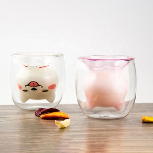 Cartone animato orso di natale doppia parete <span class=keywords><strong>tazza</strong></span> di vetro cartone animato gatto <span class=keywords><strong>cane</strong></span> modelli <span class=keywords><strong>tazza</strong></span> di vetro <span class=keywords><strong>tazza</strong></span> <span class=keywords><strong>da</strong></span> tè <span class=keywords><strong>tazza</strong></span> <span class=keywords><strong>da</strong></span> caffè - Product Image 5