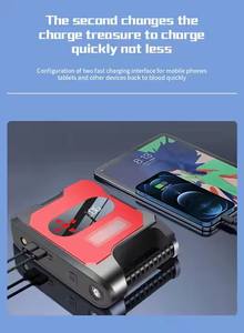 NCFKOS удобный портативный пусковое устройство с воздушным компрессором, 22000 мА · ч, насос для накачивания шин, 12 В, пусковое устройство, автомобильный бустер - Product Image 6