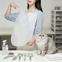 Tablier jetable non tissé de haute qualité pour enfants, imperméable, pour la peinture, style coréen et japonais