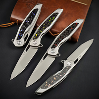 Couteau pliant en acier D2, couteau tactique de survie pour le camping, couteau de poche de haute qualité