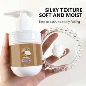 Crema Depilatoria Facial Herbal Natural con Aceite de Coco, Suave y No Irritante para Mujeres, Todo Tipo de Piel - Product Image 4