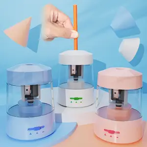 Apontador Kids Cute Blade School Lápis elétrico Sharpener para lápis