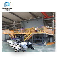 Bateau de pêche de fabricant de rotomoulage personnalisé faisant la machine Machine de moulage par rotation