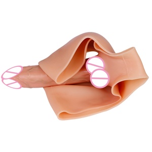 SXXY Dildo de Silicona Líquida Sólida de 23cm con Textura Real, Pantalones con Plug Anal Usable para Mujeres, Lesbianas, Gays, Estimulación del Punto G - Product Image 2