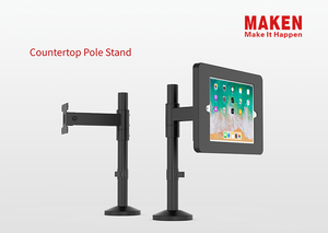 Soporte de metal para tableta con poste voladizo de seguridad para <span class=keywords><strong>Ipad</strong></span> - Product Image 6