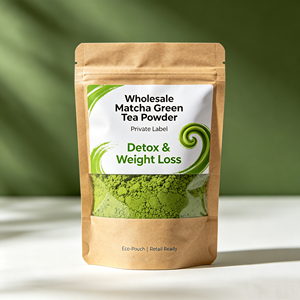 Té Verde Matcha en Polvo Premium con L-Teanina para Adelgazar y Aliviar el Estrés - Product Image 5