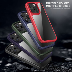 Funda protectora transparente para teléfono móvil <span class=keywords><strong>iPhone</strong></span>, carcasa de TPU transparente para <span class=keywords><strong>iPhone</strong></span> 14, 11 <span class=keywords><strong>Pro</strong></span> Max, antigolpes, <span class=keywords><strong>13</strong></span>, <span class=keywords><strong>12</strong></span> <span class=keywords><strong>Pro</strong></span> Max - Product Image 2
