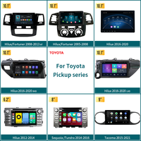 Estéreo para Auto Android DSP MP3 de 10.1 Pulgadas con Navegación GPS para Hilux/Fortuner 2008-2013 con Control del Volante AHD
