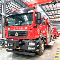 Camion de pompiers à mousse haute performance, châssis HOWO, véhicule de lutte contre l'incendie pour les secours d'urgence