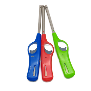 Accendino a Gas Corto YFEI-098C, Antivento, Ecologico, per Cucina e <span class=keywords><strong>Barbecue</strong></span>, Fiamma Aperta - Product Image 2