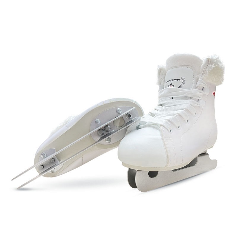 Lot De 2 Housses Polaire Pour Patins à Glace – Protection Anti-rouille, Microfibre Absorbante, Tailles M Et L