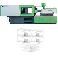 Machine de moulage par injection de plastique horizontale automatique hydraulique 240T ABS/PP/PC pour boîtes en plastique finies Ningbo Fuhong FHG240