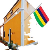 Drapeaux de Maurice en gros 3x5 pieds, polyester 68D/100D, personnalisation pour toutes les nations, expédition rapide, fournisseur fiable, livraison rapide