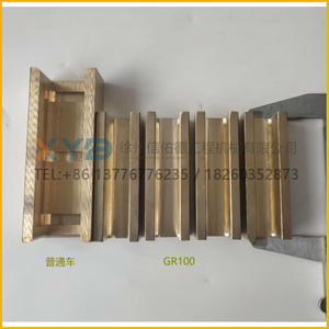 Bloques de Guía Lineal Originales para Motoniveladora XCMG GR100, Bloque Deslizante Pequeño de Cobre, Modelo GR100.10.1-7 - Product Image 5