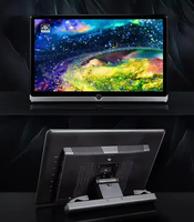 Moniteur d'appuie-tête universel 14'' IPS tactile Android pour siège arrière, lecteur multimédia USB WIFI Mirror Link 2+32 Go