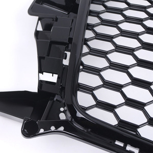 Rejilla de Panal Estilo RS para Audi Q3 2016-2018, Cubierta de Malla para Parachoques Delantero de Plástico ABS - Product Image 4