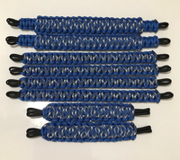 Accessoires de voiture personnalisés, remplacement de la poignée, poignées de guidon de vélo, poignées de barre de protection, poignées en paracorde pour le camping et la randonnée
