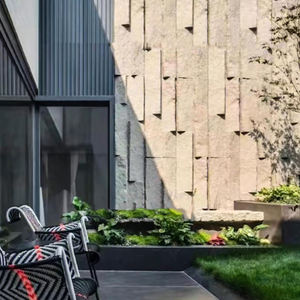 Moderno PU Piedra T-Pilar Luz Piedra Natural Fondo de cuero Pared interior Característica Imitando el agua corriente <span class=keywords><strong>Ladrillo</strong></span> de pared exterior - Product Image 2