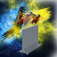 Écran OLED transparent de 55 pouces, haute transparence, affichage vif et interactif pour ascenseurs, centres commerciaux, magasins de détail, métros, SDK